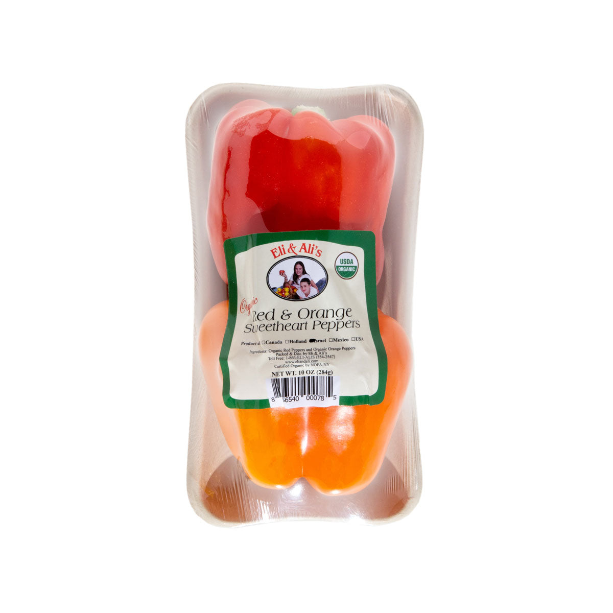 Eli & Ali'S Organic Red & Orange Pepper 2 Pack 10 OZ