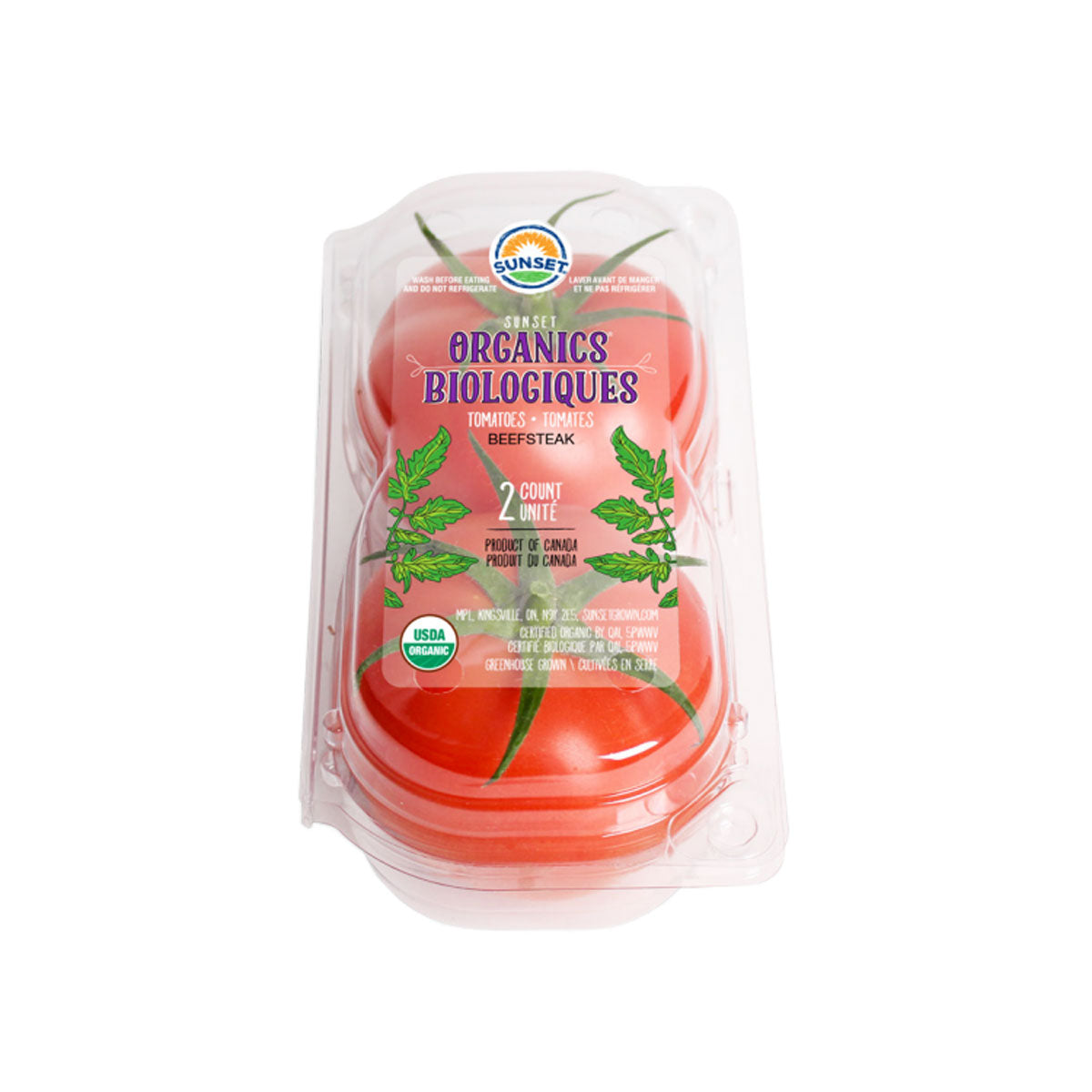 Sunset Organic Beefsteak Tomatoes 2 CT