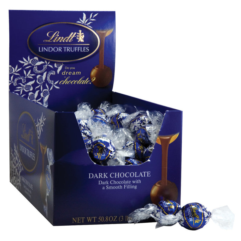 Wholesale Lindt Lindor Dark Chocolate Truffles- Bulk