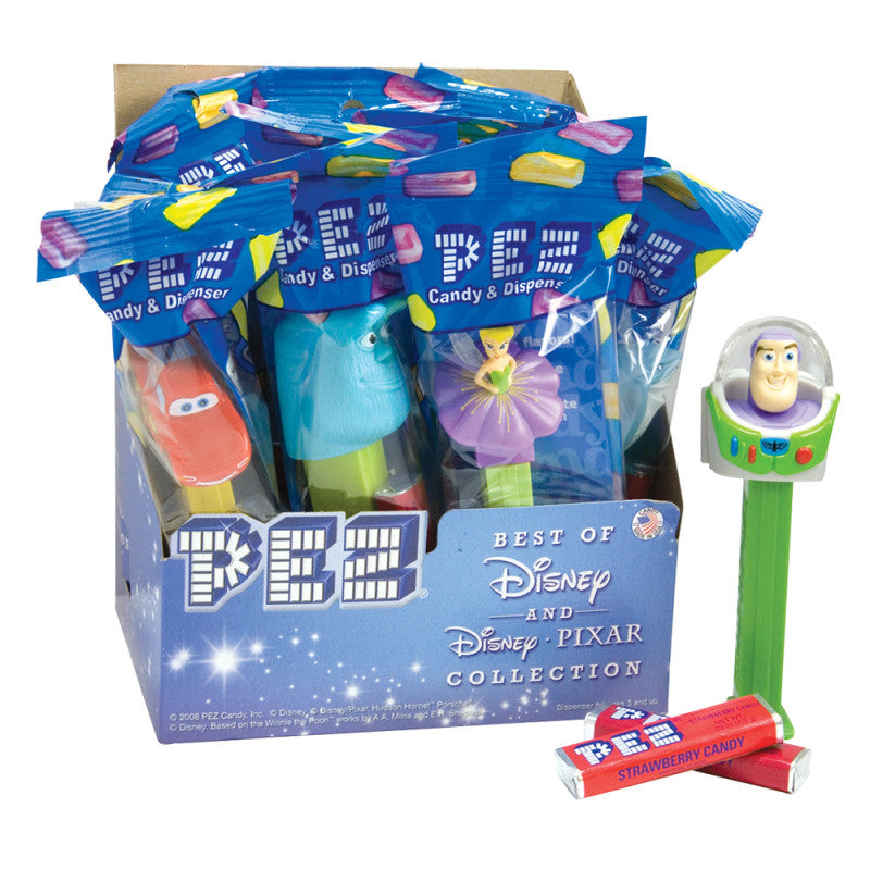 Wholesale Pez Best Of Disney Pixar Assortment 0.58 Oz- Bulk