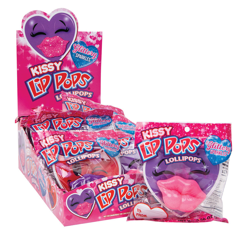 Kissy Lip Pops 0.56 Oz Lollipop