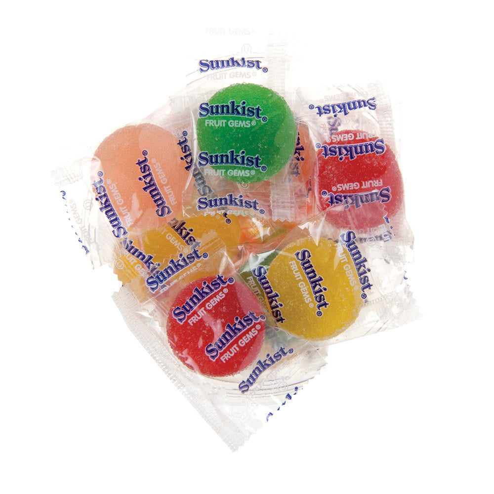 Wholesale Jelly Belly Wrapped Sunkist Fruit Gems- Bulk