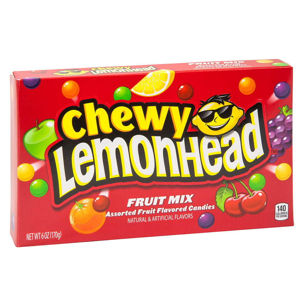 Chewy Lemonhead Fruit Mix 5 Oz Theater Box