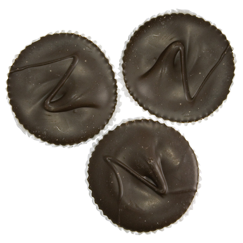 Wholesale Asher'S Jumbo Dark Chocolate Peanut Butter Cups- Bulk