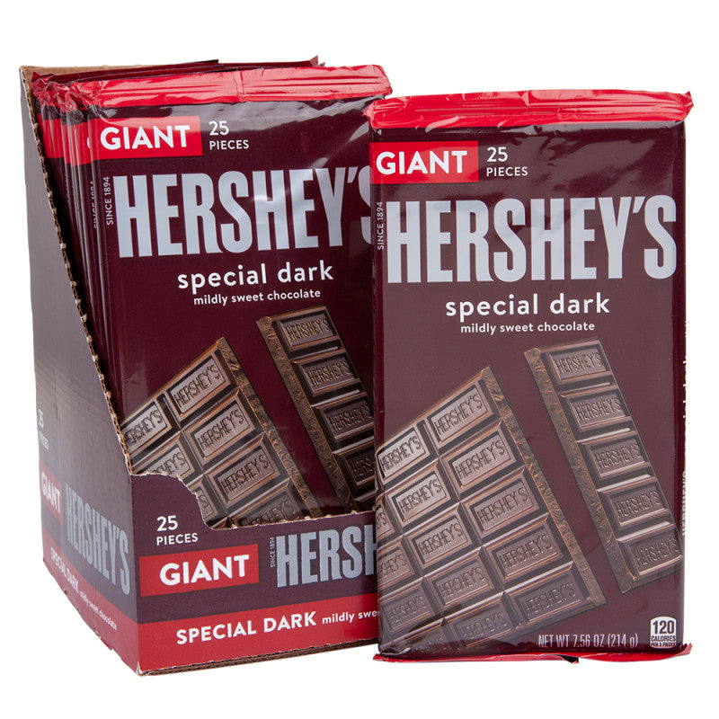 Wholesale Hershey's Special Dark Giant Bar 7.56 Oz- Bulk