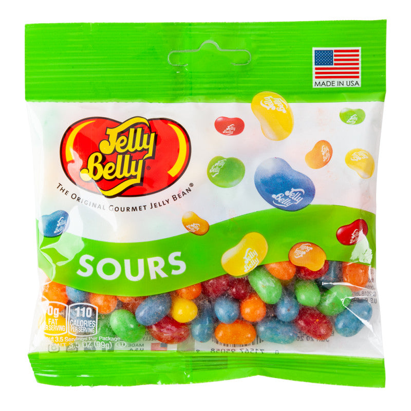Wholesale Jelly Belly Sours Jelly Beans 3.5 Oz Bag- Bulk