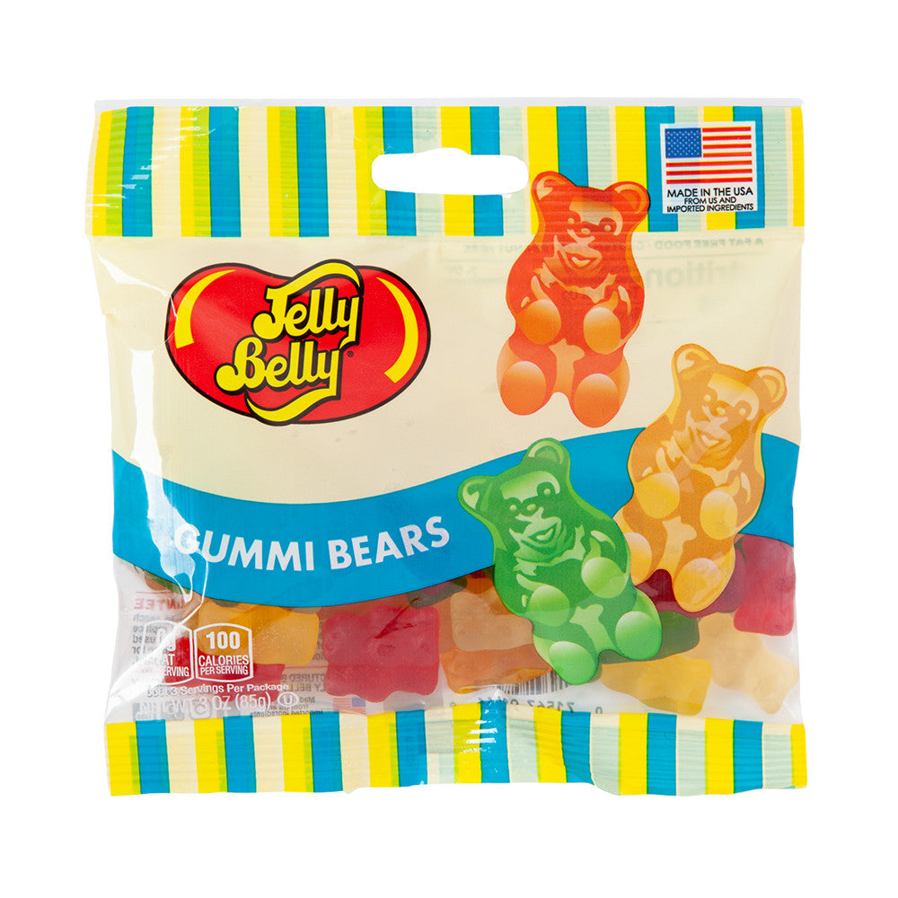 Wholesale Jelly Belly Gummi Bears 3 Oz Bag- Bulk