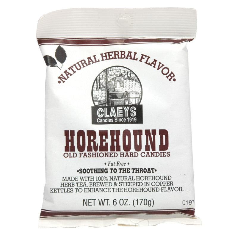 Wholesale Claey's Horehound Drops 6 Oz Bag Bulk
