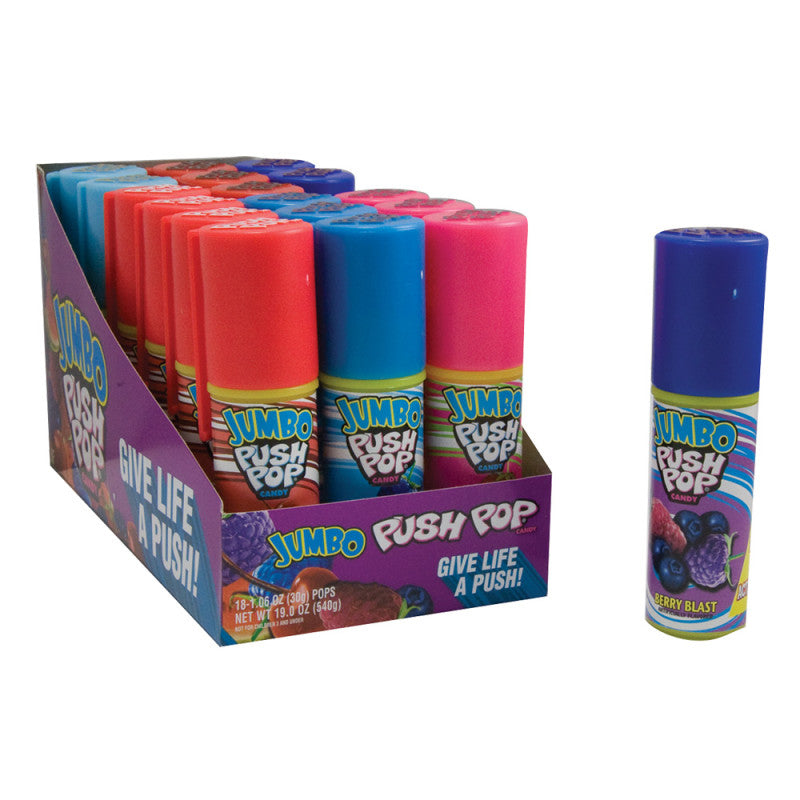 Wholesale Push Pop Jumbo- Bulk