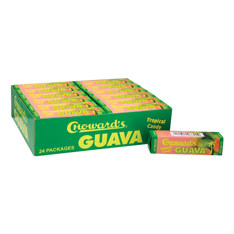 Wholesale Choward's Guava Candy 0.88 Oz 15 Pack Bulk