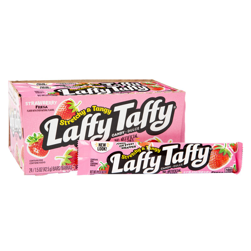 Wholesale Laffy Taffy Strawberry 1.5 Oz Bar- Bulk
