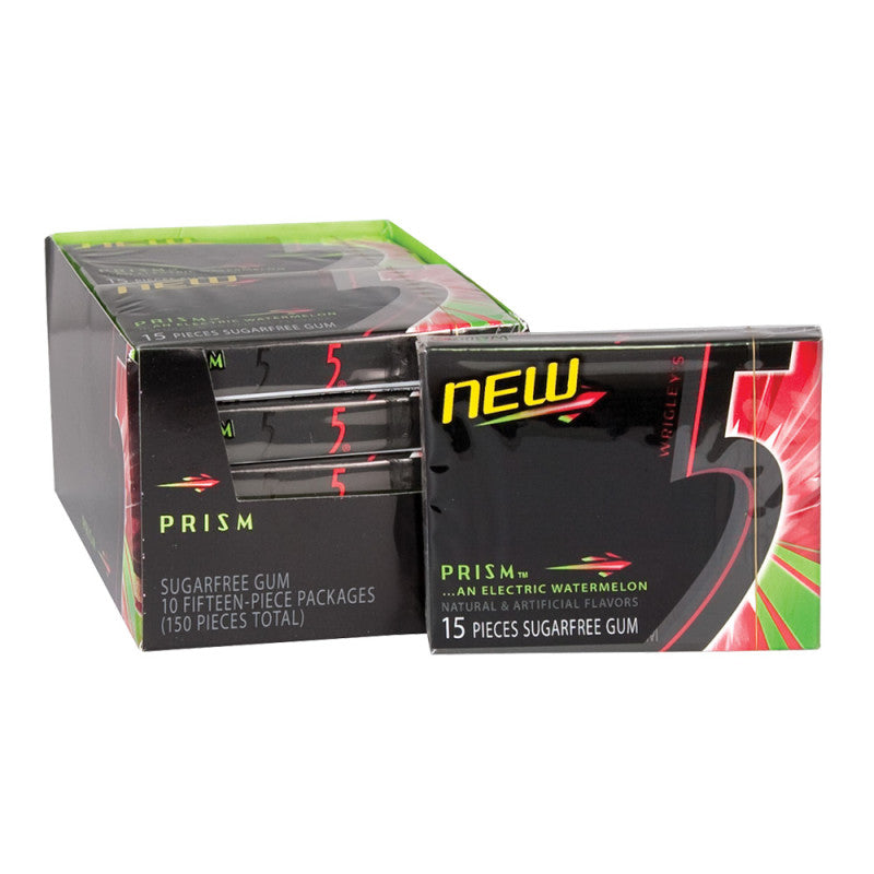 Wholesale 5 Prism Watermelon Gum- Bulk