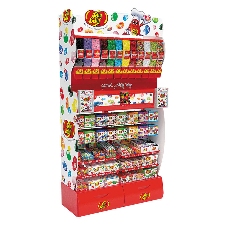 Wholesale Jelly Belly 4 Foot Combo Display Bulk