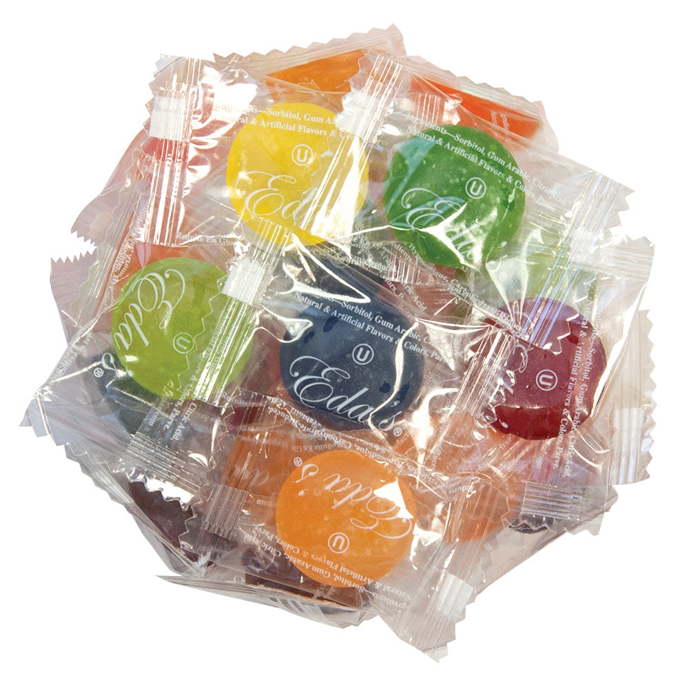 Wholesale Eda'S Sugar Free Assorted Fruit Hard Candies- Bulk