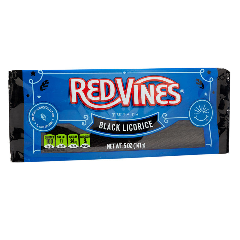 Wholesale Red Vines Black Licorice 5 Oz- Bulk