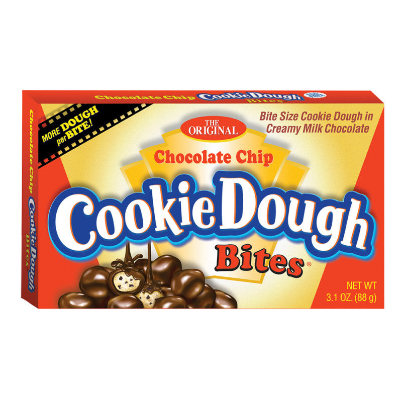 Wholesale Cookie Dough Bites Theater Box 3.1 Oz- Bulk
