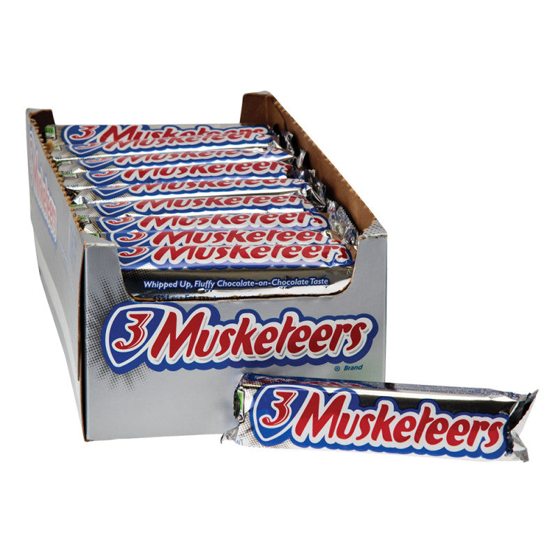 Wholesale 3 Musketeers 1.92 Oz Bar- Bulk