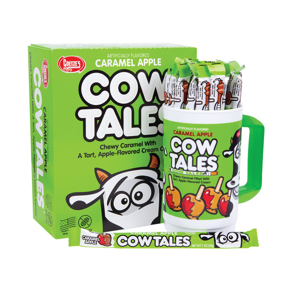 Wholesale Cow Tales Caramel Apple 1 Oz- Bulk