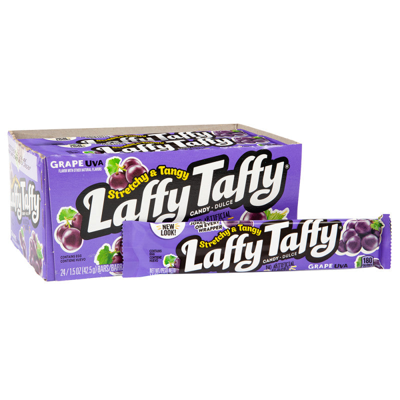 Wholesale Laffy Taffy Grape 1.5 Oz Bar- Bulk