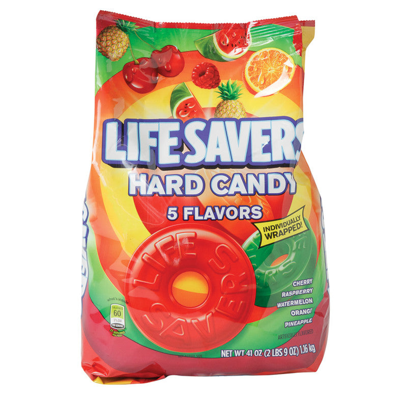 Wholesale Lifesavers Assorted 5 Flavor Hard Candy 50 Oz Bag- Bulk
