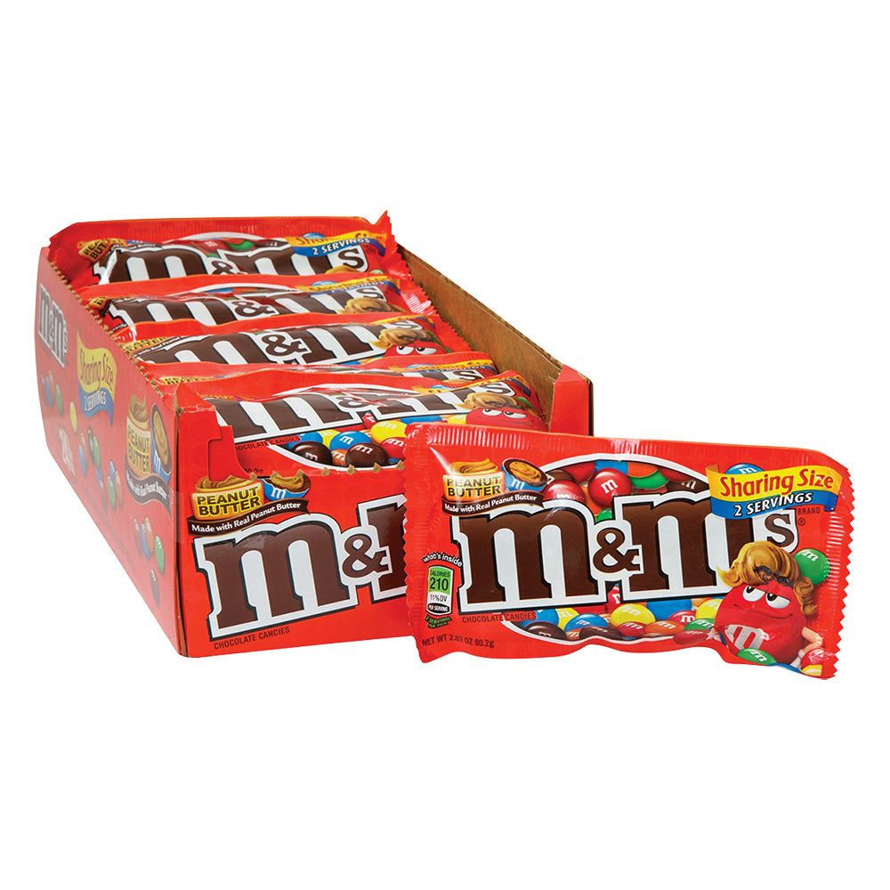 Wholesale M&M'S Peanut Butter Share Size 2.83 Oz Bag- Bulk