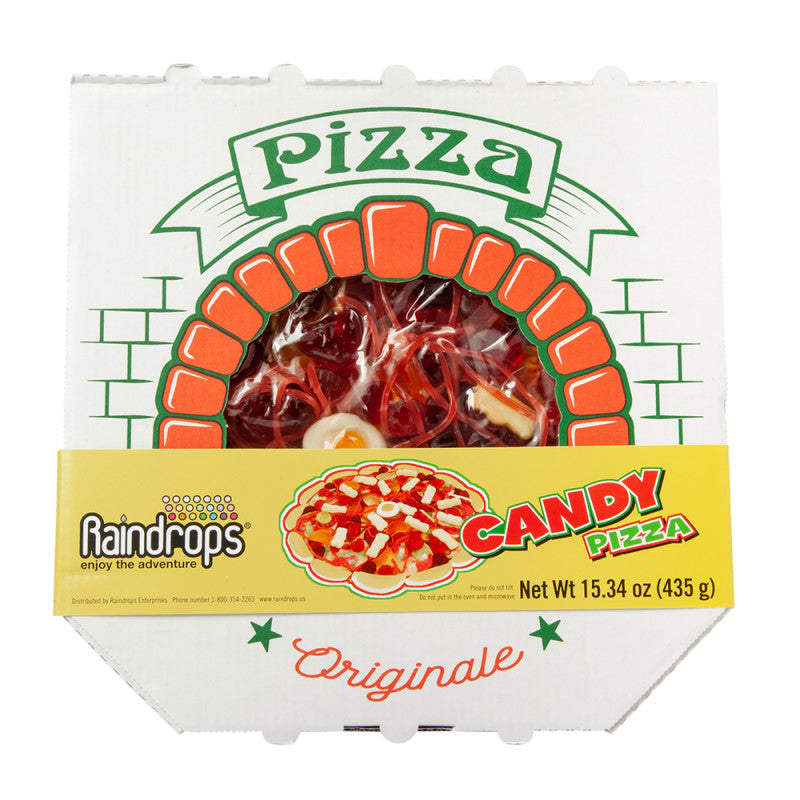 Wholesale Raindrops Giant Gummy Pizza 10.58 Oz- Bulk