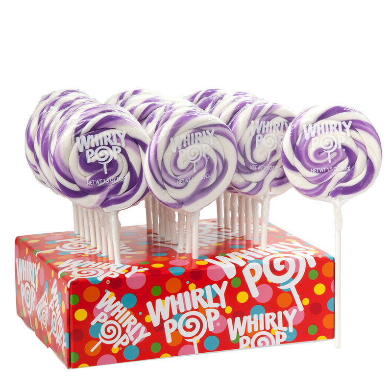 Wholesale Whirly Pop Lavender And White 1.5 Oz- Bulk