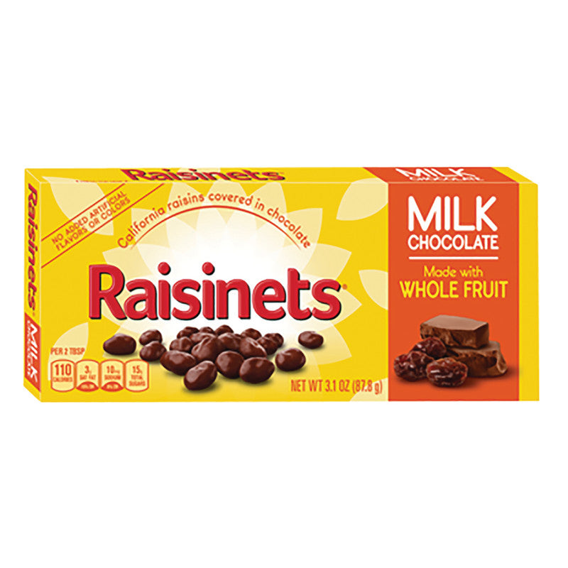 Wholesale Raisinets Milk Chocolate 3.1 Oz Theater Box- Bulk