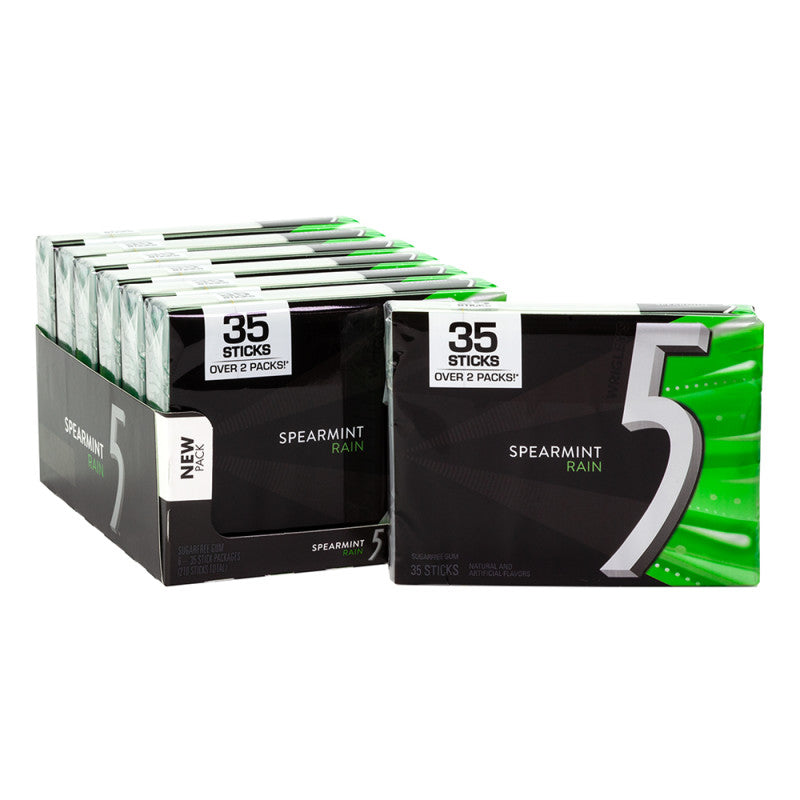 Wholesale 5 Rain Spearmint Mega Pack Gum- Bulk