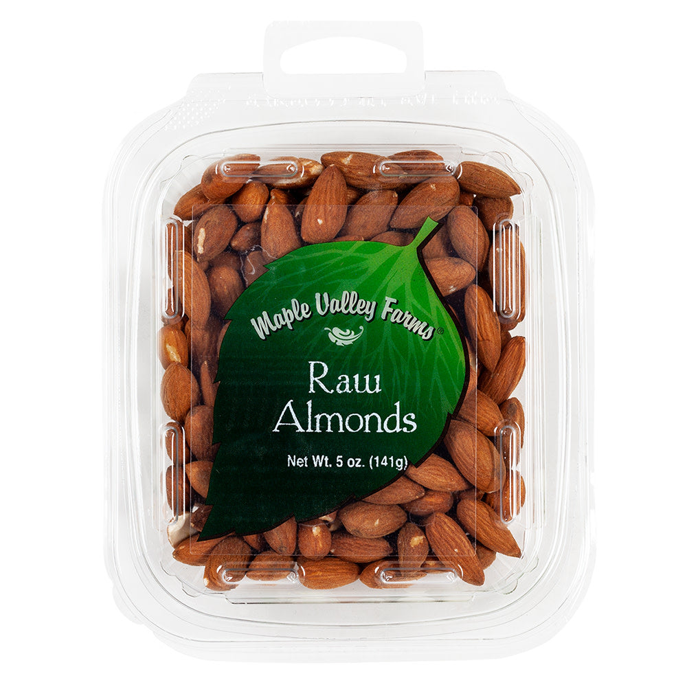 Wholesale Maple Valley Farms Raw Almonds 5 Oz Tub- Bulk