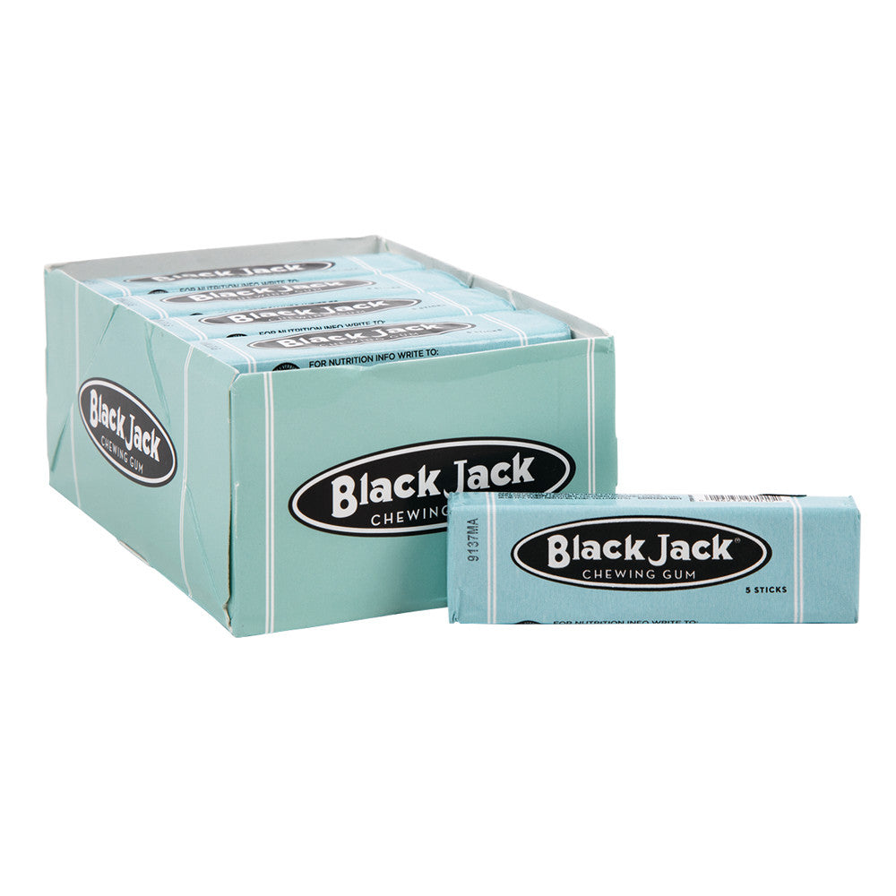 Wholesale Black Jack Chewing Gum 0.44 Oz- Bulk