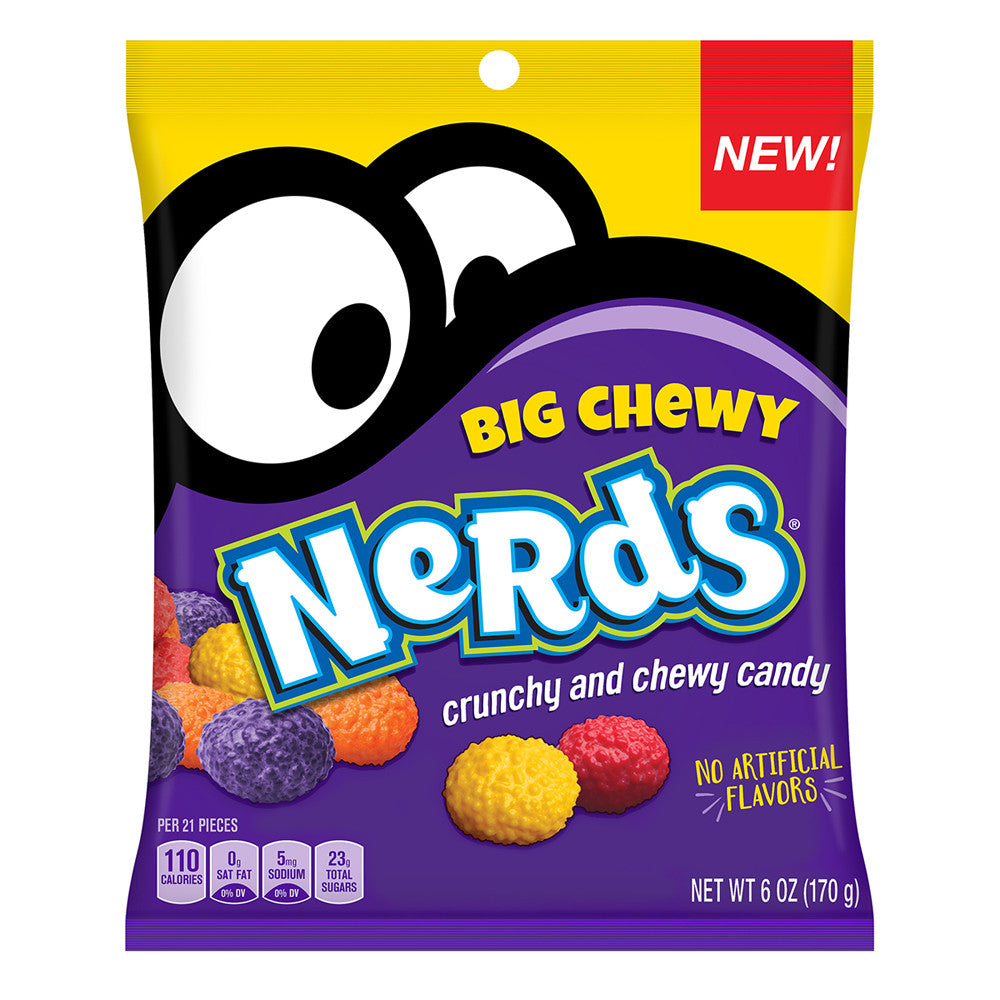 Wholesale Nerds Big Chewy 6 Oz Peg Bag- Bulk