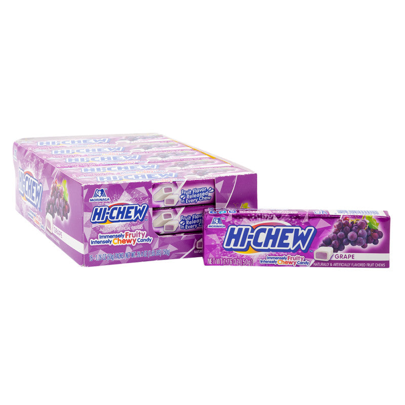 Wholesale Hi Chew Grape 1.76 Oz- Bulk