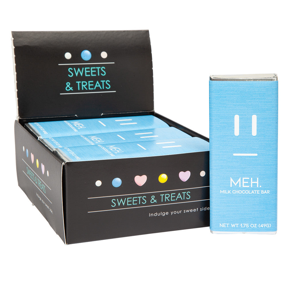 Wholesale Amusemints Milk Chocolate Emotion Bar Meh 1.75 Oz- Bulk