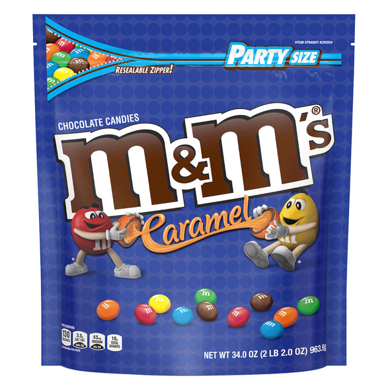 Wholesale M&M's Caramel Pouch- Bulk
