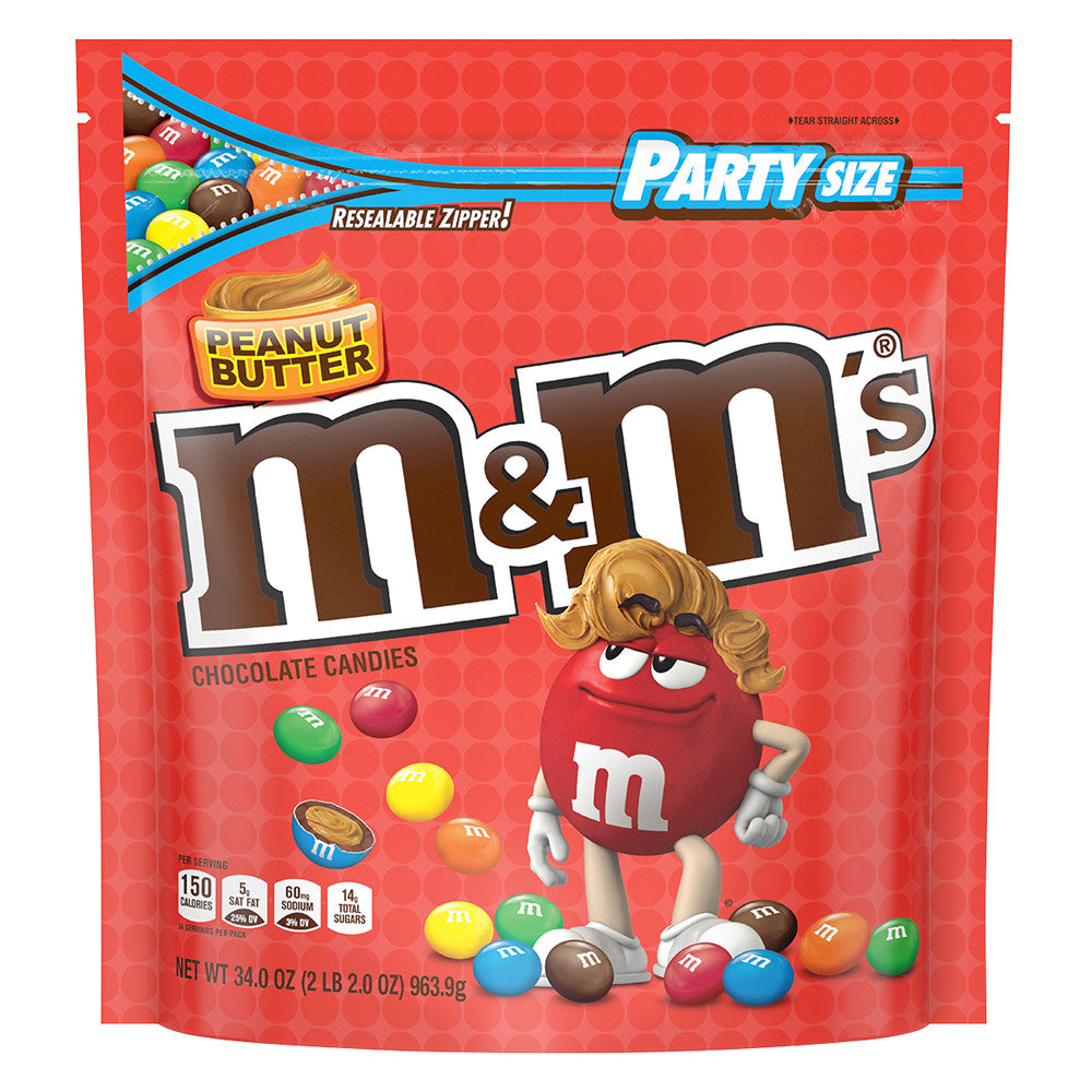 Wholesale M&M'S Peanut Butter 34 Oz Pouch- Bulk