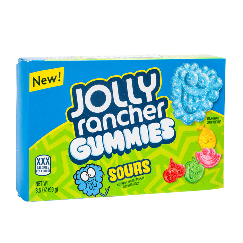 Wholesale Jolly Rancher Sour Gummies 3.5 Oz Theater Box- Bulk