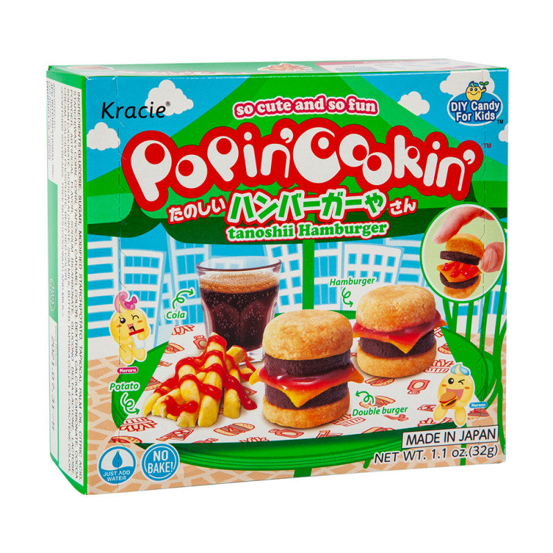 Wholesale Popin' Burger Shop Cookin' Kit 1.1 Oz Box- Bulk