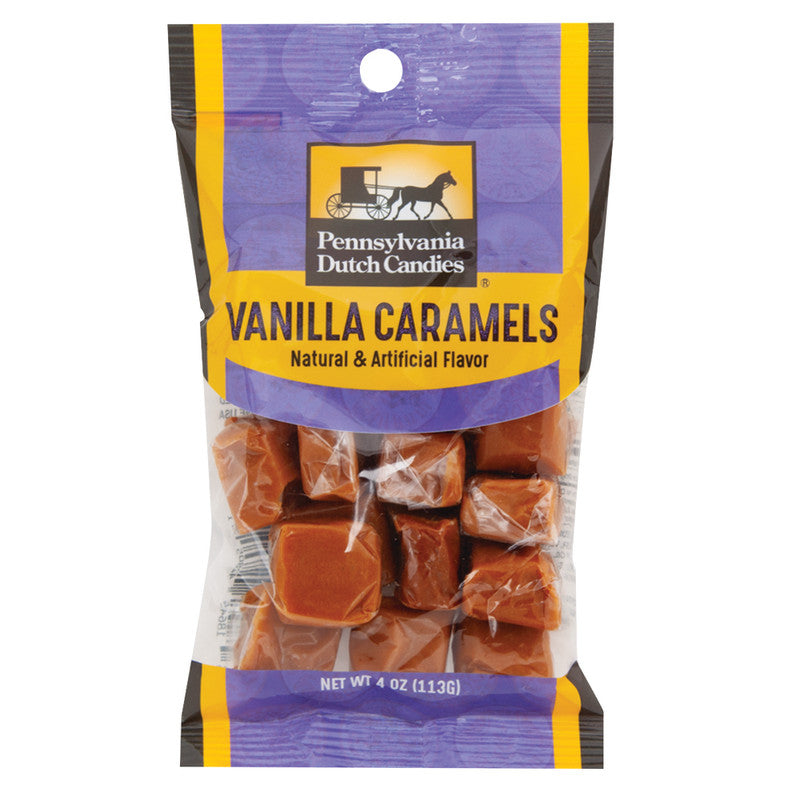 Wholesale Pdc Clear Window Bag Vanilla Caramel Peg Bag 4 Oz- Bulk