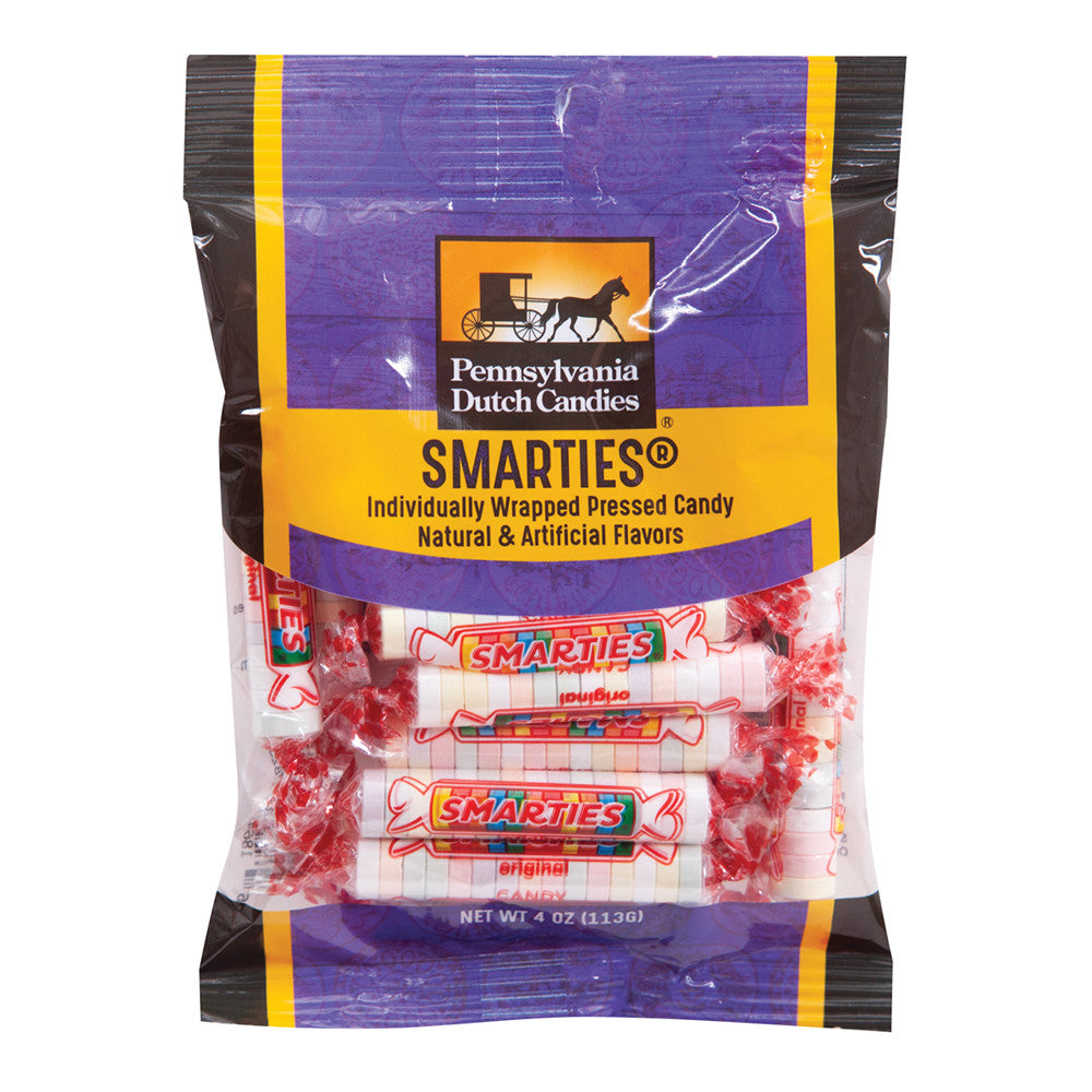 Wholesale Pdc Clear Window Bag Smarties Peg Bag 4 Oz- Bulk