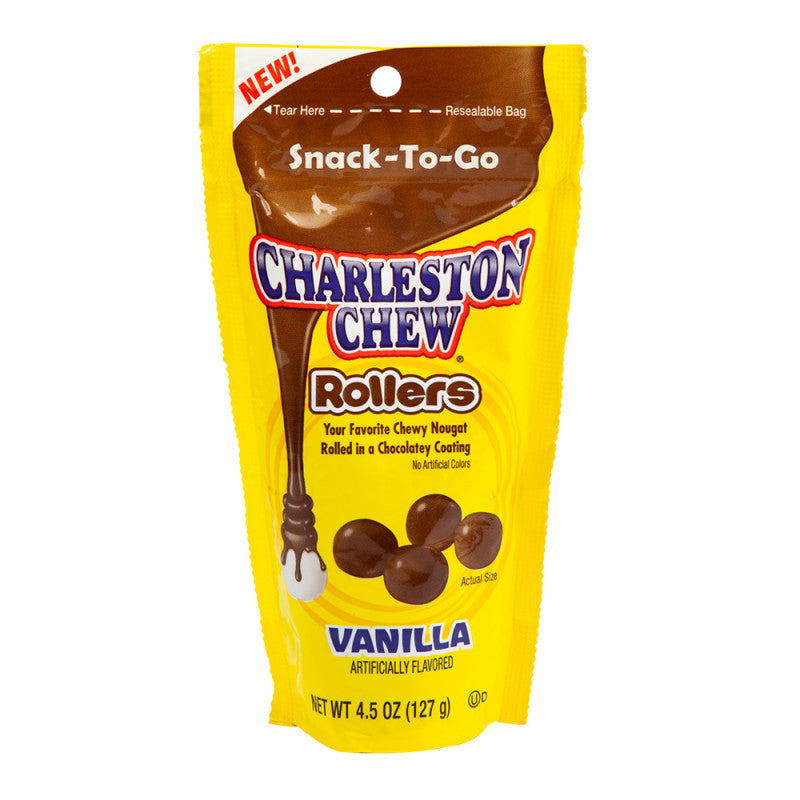 Wholesale Charleston Chew Rollers 4.5 Oz Pouch- Bulk