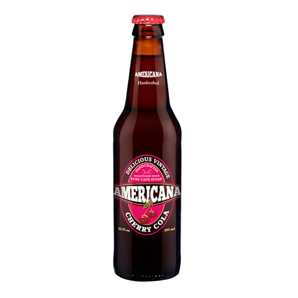 Americana Cherry Cola 12 Oz Bottle