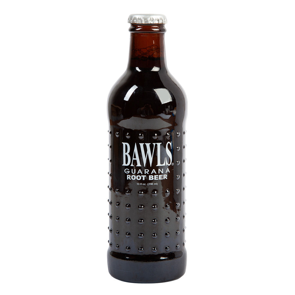 Bawls Guarana Root Beer Soda 10 Oz Bottle