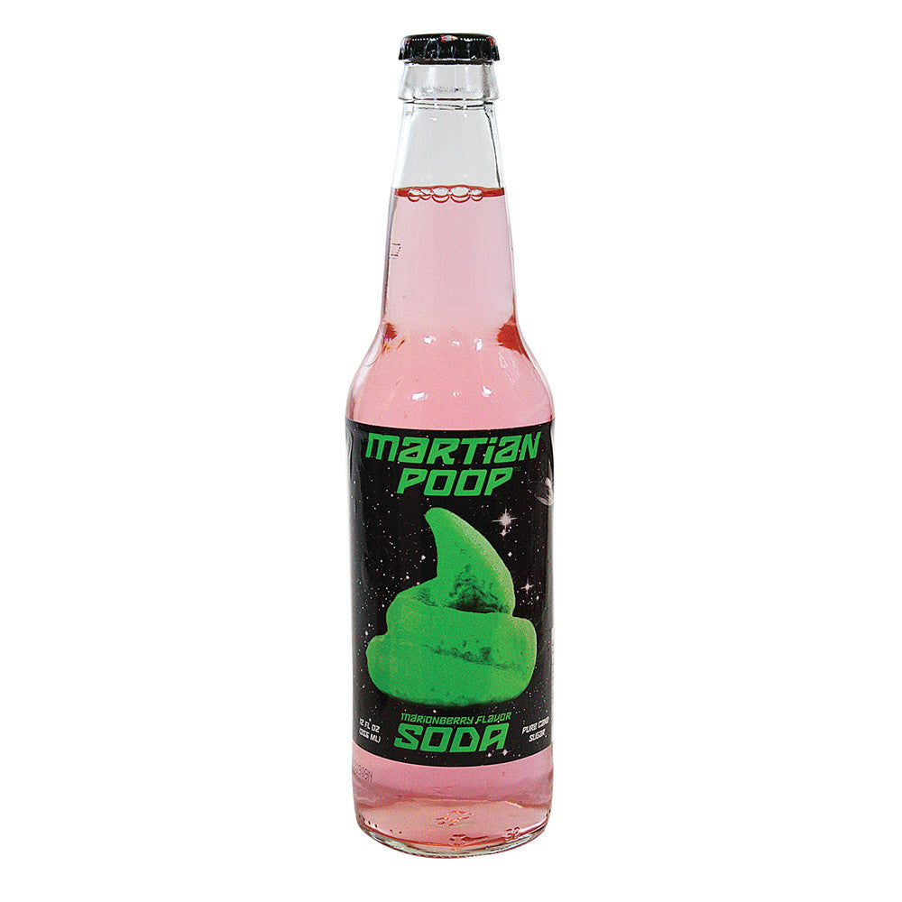Wholesale Martian Poop Marionberry Soda 12 Oz Bottle- Bulk