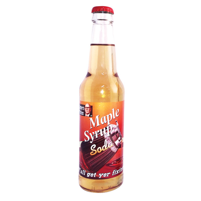 Wholesale Lester's Fixins Maple Syrup Soda 12 Oz Bottle- Bulk