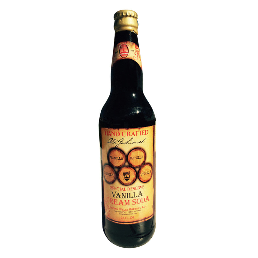 Wholesale Special Reserve Vanilla Cream Soda 22 Oz Bottle- Bulk
