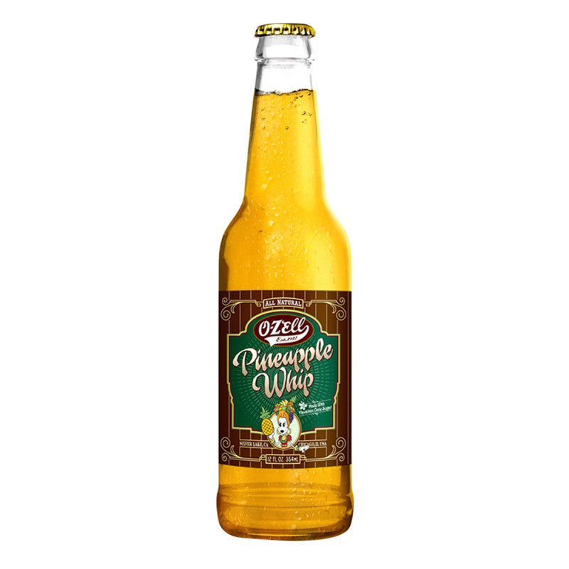 Wholesale O-Zell Pineapple Whip Soda 12 Oz Bottle- Bulk