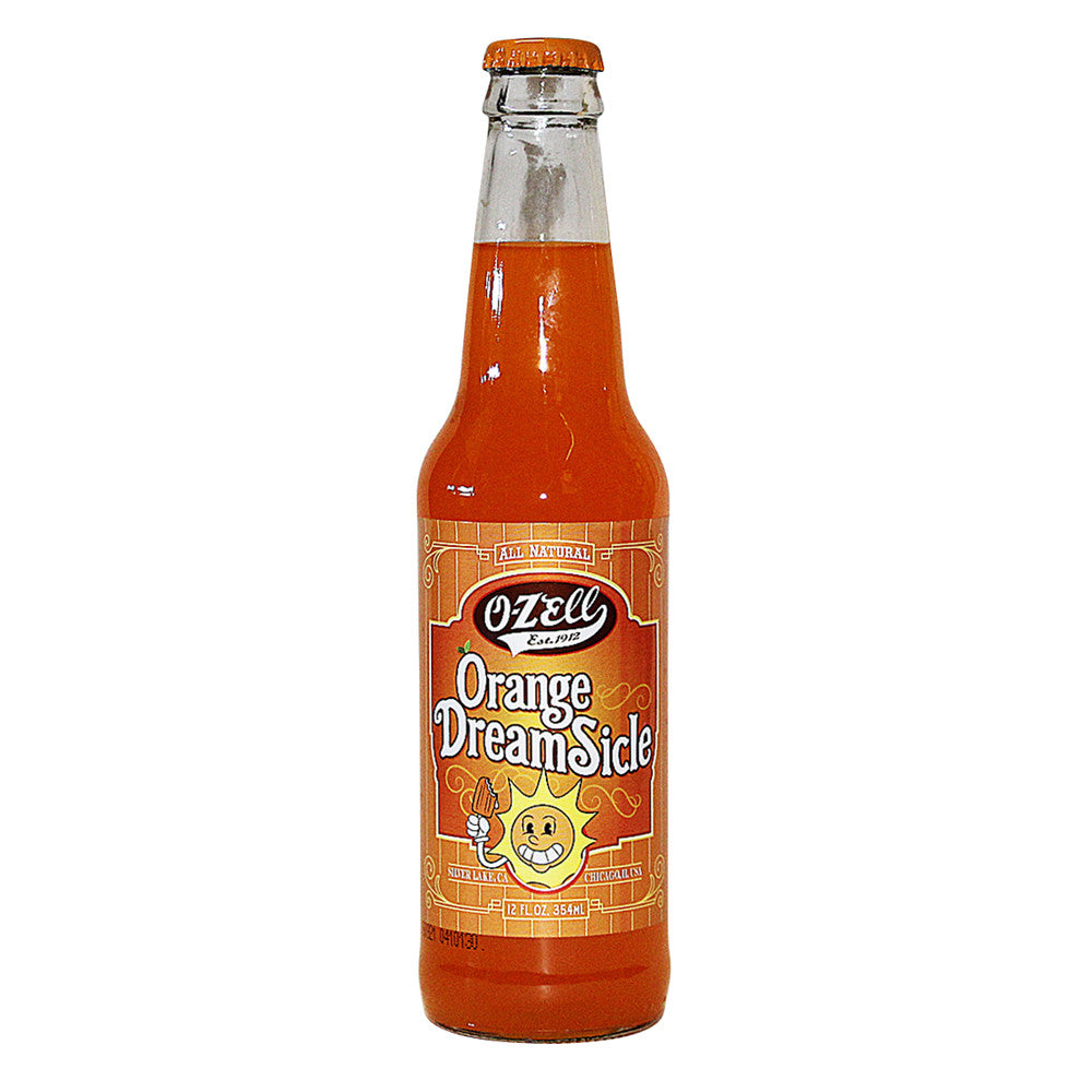 Wholesale O-Zell Orange Dreamsicle Soda 12 Oz Bottle- Bulk