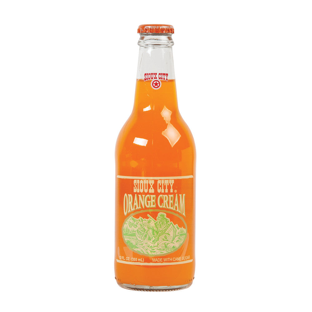 Wholesale Sioux City Orange Cream Soda 12 Oz Bottle- Bulk