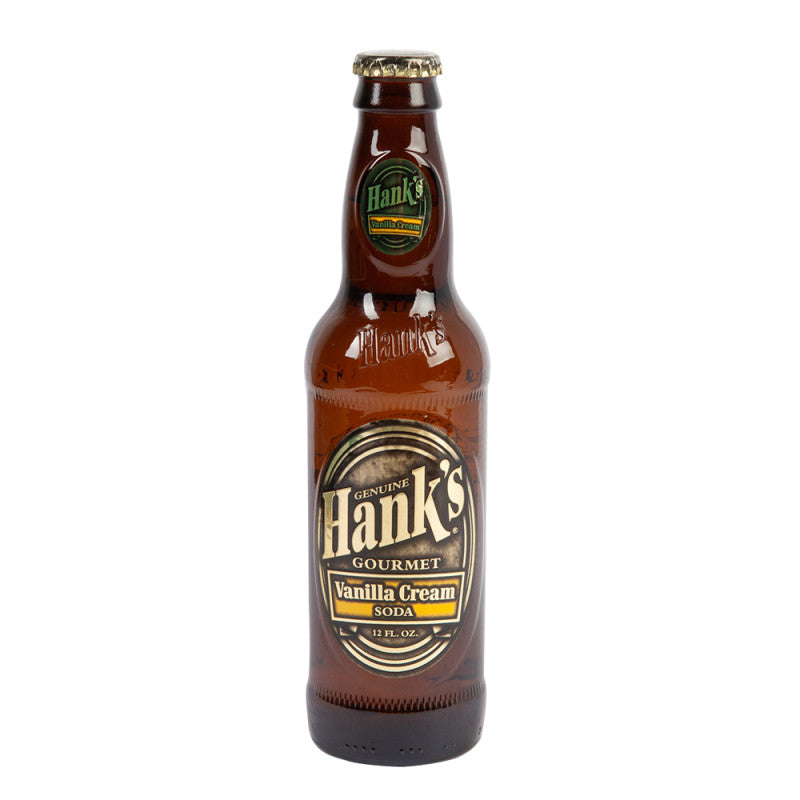 Wholesale Hank's Vanilla Cream Soda 12 Oz Bottle- Bulk